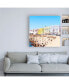 Фото #3 товара Philippe Hugonnard Made in Spain 3 Cadiz Colorful City Canvas Art - 15.5" x 21"