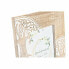 Фото рамка DKD Home Decor Белый Коричневый Деревянный Стеклянный Древесина манго Дерево Индиец 23 x 2 x 28 cm