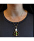 Green and White Art Deco Necklace