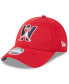 Фото #2 товара Men's Red Washington Nationals 2023 Clubhouse 9FORTY Snapback Hat