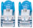 Фото #3 товара Intellinet Network Patch Cable - Cat7 Cable/Cat6A Plugs - 15m - Blue - Copper - S/FTP - LSOH / LSZH - PVC - Gold Plated Contacts - Snagless - Booted - Polybag - 15 m - Cat7 - S/FTP (S-STP) - RJ-45 - RJ-45 - Blue