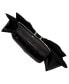 Фото #8 товара Women's Crystal Trim Satin Bow Clutch Bag