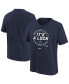 ფოტო #1 პროდუქტის Big Boys and Girls Navy Dallas Cowboys 2023 NFC East Division Champions Locker Room Trophy Collection T-shirt