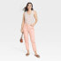 Фото #5 товара Women's High-Rise 90's Slim Straight Jeans - Universal Thread Pink 0