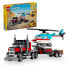 Фото #7 товара LEGO Platform Truck With Helicopter Construction Game