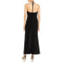 Фото #2 товара Платье макси с вырезом и завязкой на шее Fore Women's Maxi Ruched Halter Dress Black XS