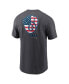 Фото #4 товара Men's Anthracite Milwaukee Brewers Americana T-shirt
