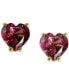 Фото #1 товара Серьги Macy's rhodolite Heart
