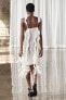 Фото #6 товара Платье асимметричного кроя с узлами ZARA