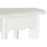 Фото #3 товара Набор из двух столиков DKD Home Decor Белый Светло-коричневый 30 x 30 x 76,5 cm