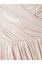 Фото #6 товара Вечернее платье Koton Длинное со складками на лямках Яркое