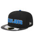 Фото #3 товара Men's Black Toronto Blue Jays Metallic Camo 59FIFTY Fitted Hat