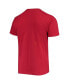 Red Beast Men's Mode Collegiate Wordmark T-Shirt