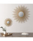 Fiore Sunburst Wall Decor Mirror 29.5"