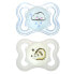 Supreme Night Pacifier, 0-6 Months, Blue/Clear, 2 Count