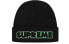 BrAnTB Supreme FW19 Week 2 Outline Beanie 冷帽 绒线帽 黑色 / Шапка флисовая Supreme FW19 SUP-FW19-298