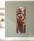Miss-tic Mixed Media Iron Hand Painted Dimensional Wall Art, 60" x 20" x 2.5"