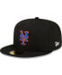 ფოტო #1 პროდუქტის Men's Black New York Mets Authentic Collection Alternate On-Field 59FIFTY Fitted Hat