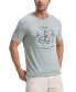 Фото #1 товара Men's Classic-Fit Short Sleeve Crewneck Graphic T-Shirt