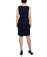 ფოტო #5 პროდუქტის Women's Novelty Knit and Lace Dress, 2 Piece Set