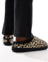 Puma Scuff Slippers in leopard