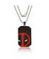 Фото #2 товара Marvel deadpool Stainless Steel (316L) Pendant, 22'' Box Chain