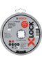 - X-lock - 125*1,0mm Standard Seri Düz Inox (paslanmaz Çelik) Kesme Diski (taş) - Rapido 10'lu