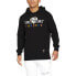 Puma Classics Forever Diamond Pullover Hoodie Mens Black Casual Outerwear 621757