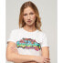 ფოტო #4 პროდუქტის SUPERDRY Cali Sticker Fitted short sleeve T-shirt