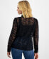 Фото #2 товара Petite Lace Top, Created for Macy's