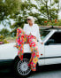 Фото #2 товара Billabong X Amanda Djerf Split Spirit beach trouser in retro flower print - MULTI