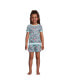 ფოტო #2 პროდუქტის Big Girls Short Sleeve Tee and Shorts Pajama Set