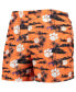 Men's Orange Clemson Tigers Island Palm Swim Trunks