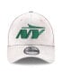 Фото #3 товара Men's White New York Jets Flight 39THIRTY Flex Hat