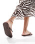 Havaianas top senses flip flops in brown