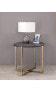 Фото #2 товара Bromia End Table, Black & Champagne