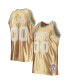 ფოტო #2 პროდუქტის Men's Robert Parish Gold Boston Celtics 75th Anniversary 1985-86 Hardwood Classics Swingman Jersey