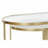 Set of 3 small tables DKD Home Decor Golden 100 x 40 x 45 cm