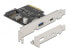 Фото #2 товара Delock 90011 - PCIe - USB 3.2 Gen 2 (3.1 Gen 2) - Low-profile - PCIe 4.0 - SATA 15-pin - 10 Gbit/s