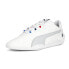 Фото #2 товара Puma Bmw Mms RCat Machina Lace Up Mens White Sneakers Casual Shoes 30731104