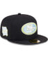 ფოტო #1 პროდუქტის Men's Black San Francisco 49ers Multi 59FIFTY Fitted Hat