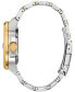 ფოტო #2 პროდუქტის Eco-Drive Men's Endeavor Two-Tone Stainless Steel Bracelet Watch 44mm