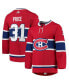 Фото #1 товара Men's Carey Price Red Montreal Canadiens Home Authentic Pro Player Jersey