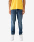 ფოტო #2 პროდუქტის Men's Geno Big T Flap Slim Jeans