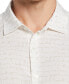 Фото #3 товара Men's Writing Print Long-Sleeve Button Shirt