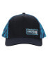 ფოტო #3 პროდუქტის Men's Kanji Black & Blue Water-Resistant Baseball Cap