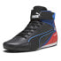 Фото #2 товара Puma Bmw Mms Kart Cat Mid High Top Mens Black Sneakers Casual Shoes 30788701