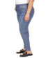 Фото #3 товара Plus Size Selma High Rise Skinny-Leg Jeans