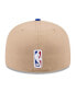 Фото #4 товара Men's Tan/Royal Philadelphia 76ers 2024 NBA Draft 59FIFTY Fitted Hat