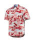 Фото #3 товара Men's Crimson Alabama Crimson Tide Tropical Horizons Button-Up Shirt